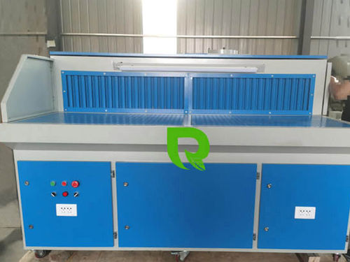 Customize large air flow Downstream table for auto parts assembly