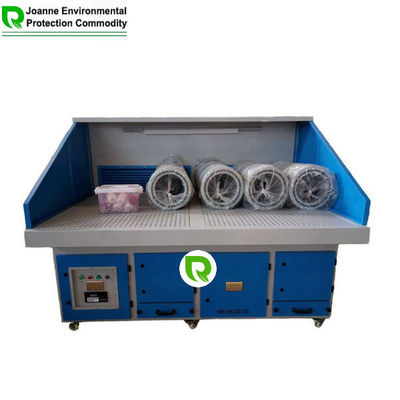 7.5kw Industry Benchtop Downdraft Table Dust Extraction Bench For Casting Parts