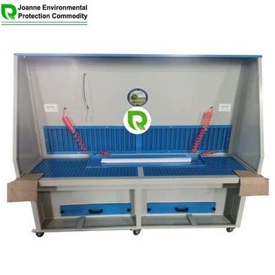 Good price 880-4700 CFM Air Flow Downdraft Table 70 DB Antirust Shell For Casting Parts Polishing online
