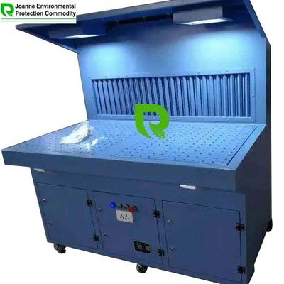 Good price 6KW Downdraft Grinding Table , Safety Downdraft Dust Removal Table For Machinery Manufacturers online