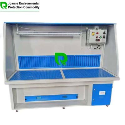 Good price Customized Electric Extraction Table Mobile Downdraft Workbench 1.5M Dust Collection Table online