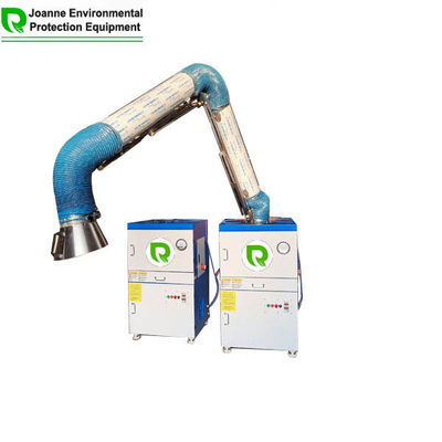 Good price 415V Portable Welding Fume Exhaust / Stainless Steel Welding Smoke Extractor Long Life Filter online